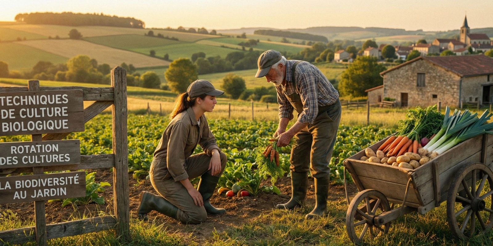 Stages du Bac STAV : 8 Semaines Obligatoires, Comment Les Organiser ? Élève en stage agricole observant les pratiques professionnelles sur le terrain