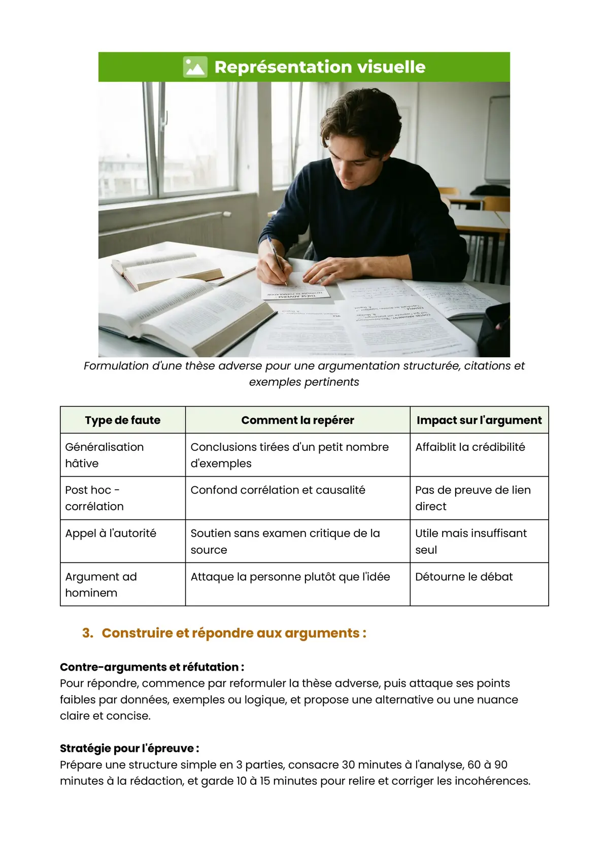 Example Fiche de Révision Bac STAV