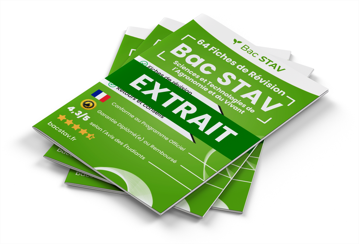 Extrait Fiches Révision gratuites Bac STAV